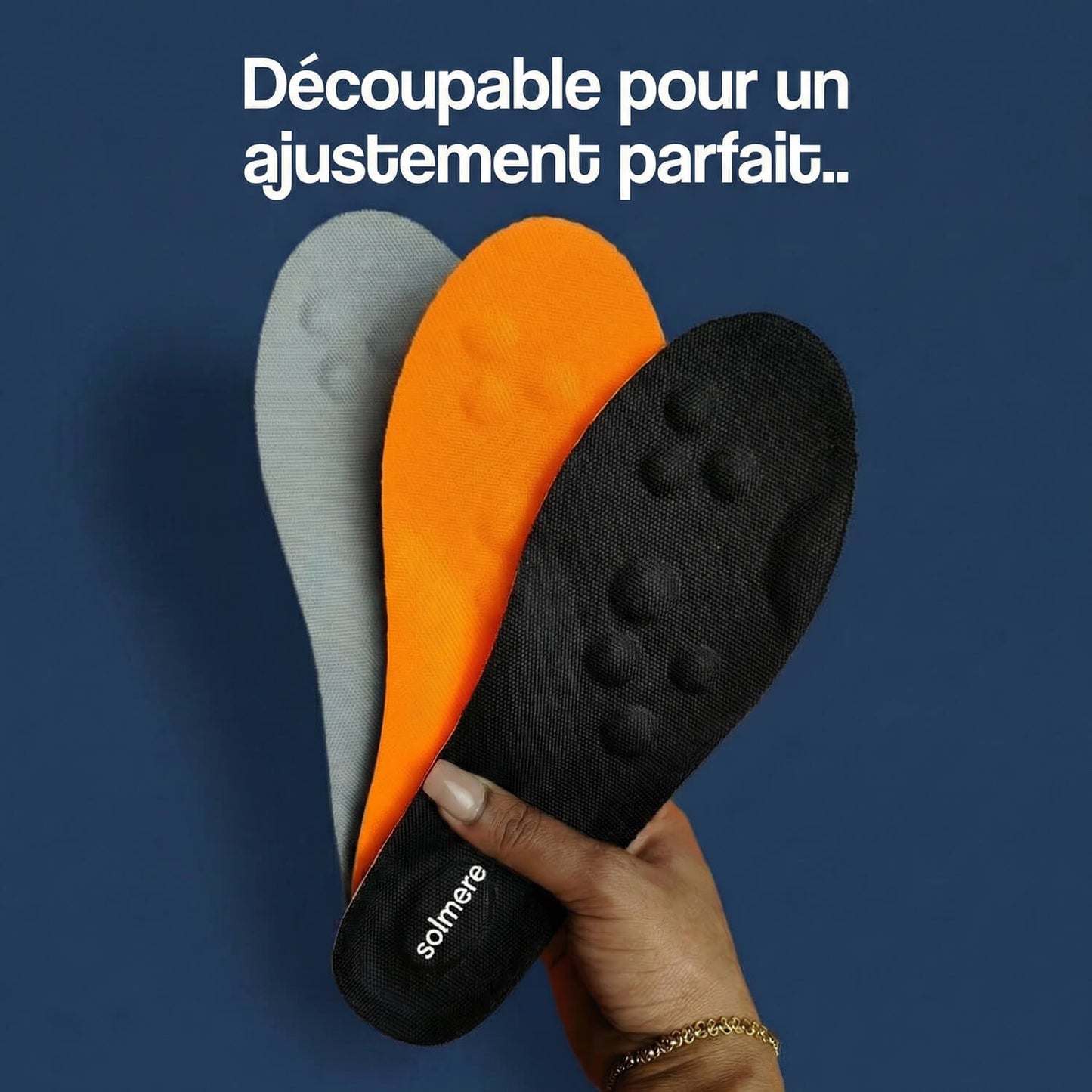 Solmere™ | Semelles de soulagement plantaire