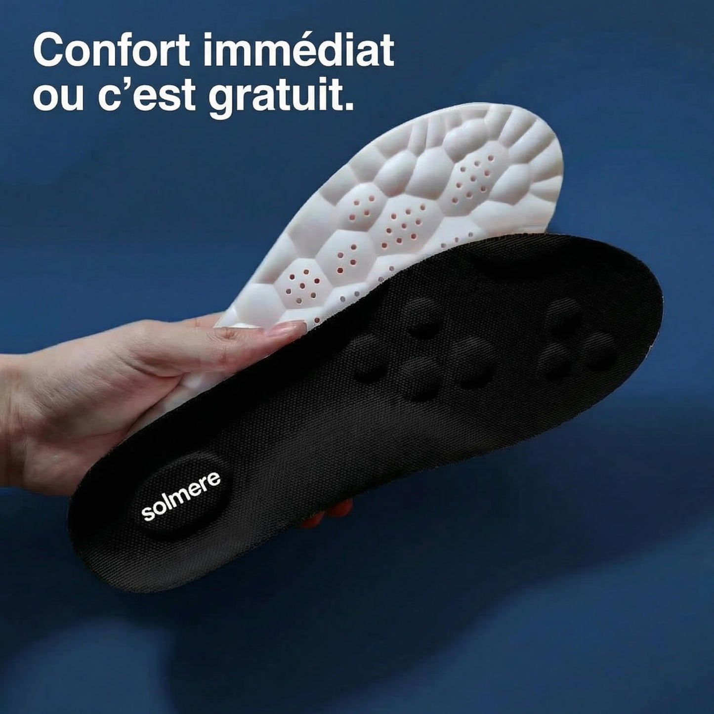 Solmere™ | Semelles de soulagement plantaire